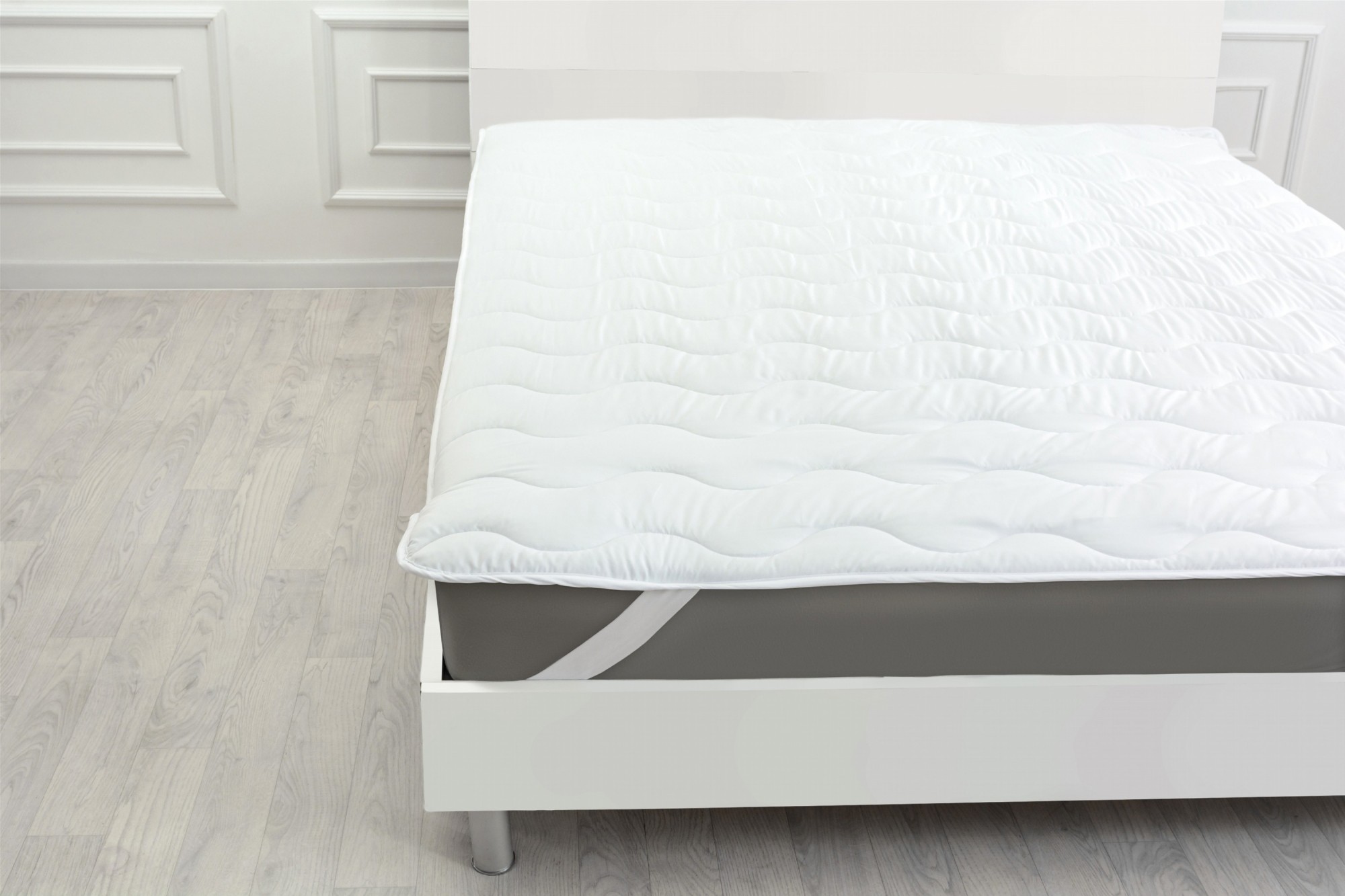 Наматрасник MirSon EcoSilk №1712 200x200 см Eco Light White обычный на резинке по углам
Наматрасник MirSon EcoSilk №1712 200x200 см Eco Light White обычный на резинке по углам