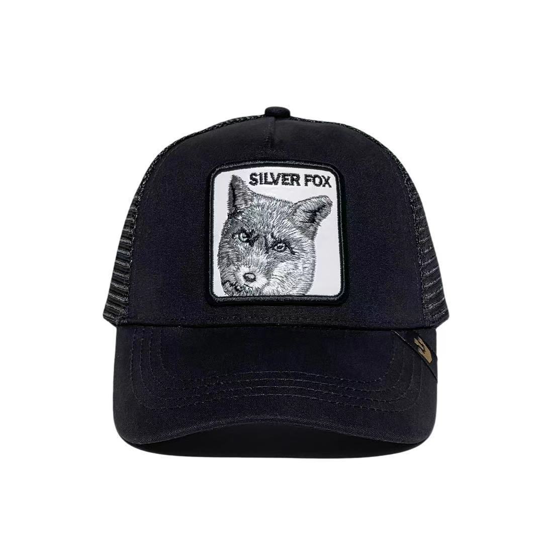 Кепка Бейсболка Тракер с сеткой Goorin Brothers Animal Farm Silver Fox с Лисой Черная
Кепка Бейсболка Тракер с сеткой Goorin Brothers Animal Farm Silver Fox с Лисой Черная