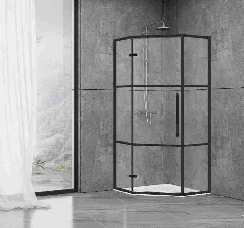 Душевая кабина Dusel DL197HBP Black Matt Paint, 90х90х190, пятиугольная, профиль черный, стекло прозрачное
Душевая кабина Dusel DL197HBP Black Matt Paint, 90х90х190, пятиугольная, профиль черный, стекло прозрачное