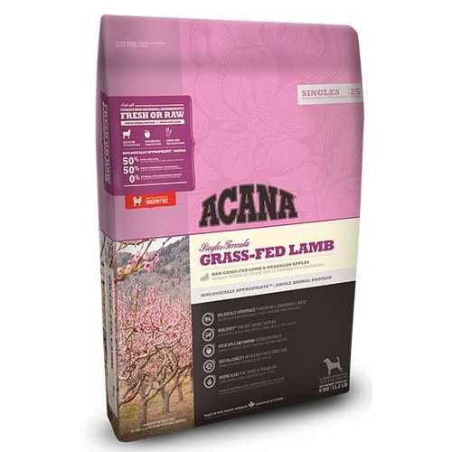 Cухой гипоаллергенный корм Acana Grass-Fed Lamb со вкусом ягненка для собак всех пород, 17 кг
Cухой гипоаллергенный корм Acana Grass-Fed Lamb со вкусом ягненка для собак всех пород, 17 кг