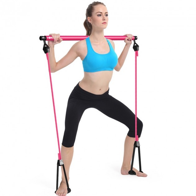Тренажер для занятий пилатесом Portable Pilates Studio Портативная студия пилатеса Pink
Тренажер для занятий пилатесом Portable Pilates Studio Портативная студия пилатеса Pink