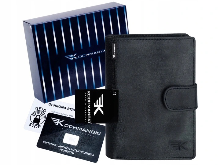 Мужской кошелёк натуральная кожа Kochmanski RFID 12.9 х 9.5 х 2 см серый (RFID K-HP-N4L-3062)
Мужской кошелёк натуральная кожа Kochmanski RFID 12.9 х 9.5 х 2 см серый (RFID K-HP-N4L-3062)