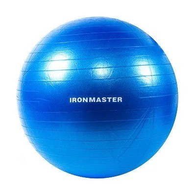 Мяч для фитнеса 65 см Фитбол Синий глянец IronMaster + НАСОС В ПОДАРОК (Anti-burst)
Мяч для фитнеса 65 см Фитбол Синий глянец IronMaster + НАСОС В ПОДАРОК (Anti-burst)