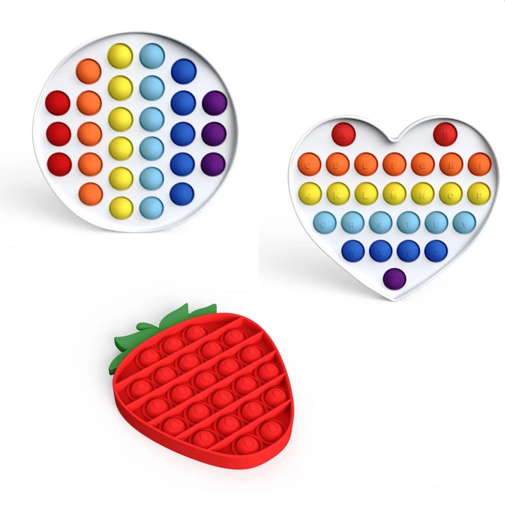 Сенсорная игрушка антистресс POP IT Игрушка антистресс "нажми на пузырь" BOUBLE PUSH FIDGET пупырка, поп ит фиджет попит бабл пуш клубника, круг и сердце
Сенсорная игрушка антистресс POP IT Игрушка антистресс "нажми на пузырь" BOUBLE PUSH FIDGET пупырка, поп ит фиджет попит бабл пуш клубника, круг и сердце