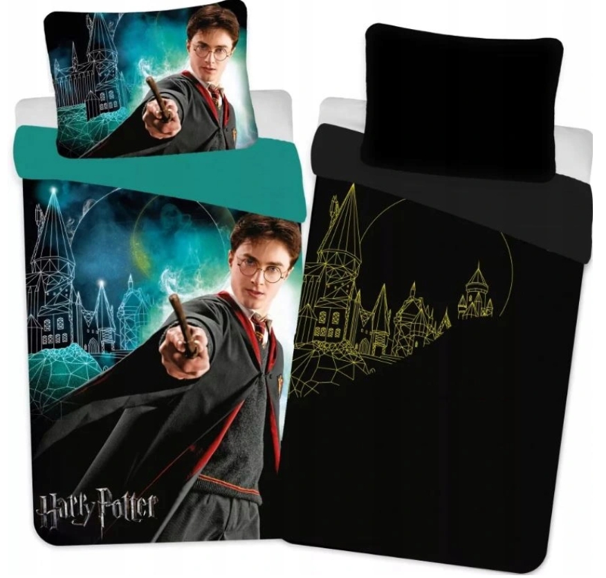 Детское постельное бельё Гарри Поттер Hogwarts New magic (наволочка+пододеяльник) хлопок, светится в темноте, по лицензии Harry Potter 140 x 200 см
Детское постельное бельё Гарри Поттер Hogwarts New magic (наволочка+пододеяльник) хлопок, светится в темноте, по лицензии Harry Potter 140 x 200 см