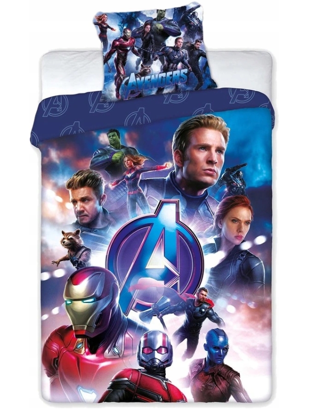 Детское постельное белье, подростковое Мстители Avengers Hulk Iron Man 160 x 200 см, хлопок (наволочка+пододеяльник) двухстороннее, лицензия Marvel (B140-AVENGERS12)
Детское постельное белье, подростковое Мстители Avengers Hulk Iron Man 160 x 200 см, хлопок (наволочка+пододеяльник) двухстороннее, лицензия Marvel (B140-AVENGERS12)