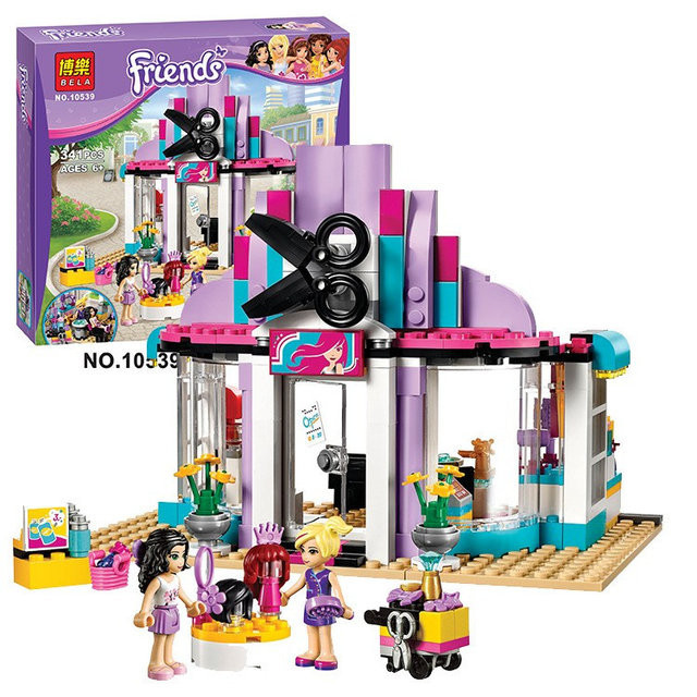 Конструктор Bela Friends "Парикмахерская в Хартлейке" арт. 10539 (аналог LEGO Friends 41093)
Конструктор Bela Friends "Парикмахерская в Хартлейке" арт. 10539 (аналог LEGO Friends 41093)