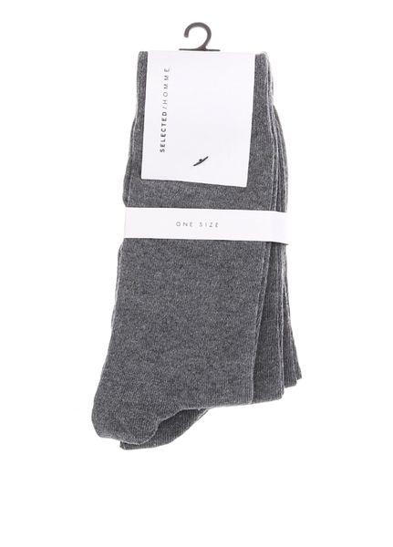 Носки (3 шт.) Selected One size Серые (1085-038) 
Носки (3 шт.) Selected One size Серые (1085-038)