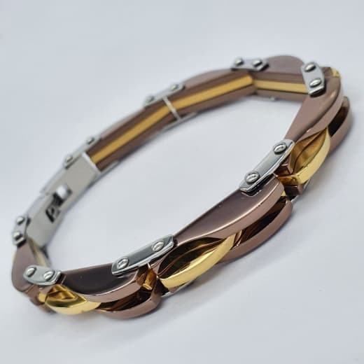 Браслет мужской Steel Evolution "Bohemia" из комбинированной медицинской стали BS 704
Браслет мужской Steel Evolution "Bohemia" из комбинированной медицинской стали BS 704
