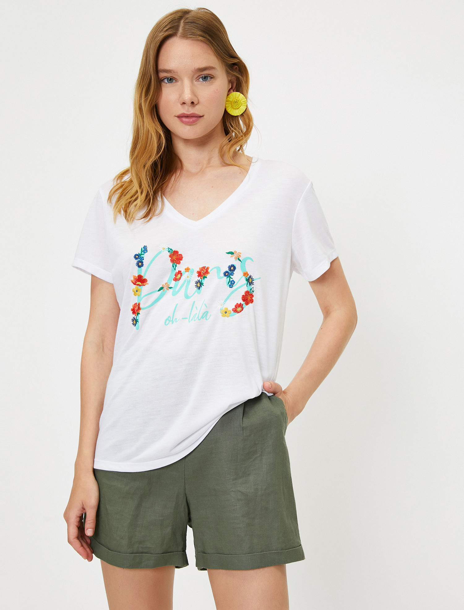 Футболка Koton 0KAK13786EK-001 Off White, Футболка Koton 0KAK13786EK-001 M Off White
Футболка Koton 0KAK13786EK-001 Off White, Футболка Koton 0KAK13786EK-001 M Off White