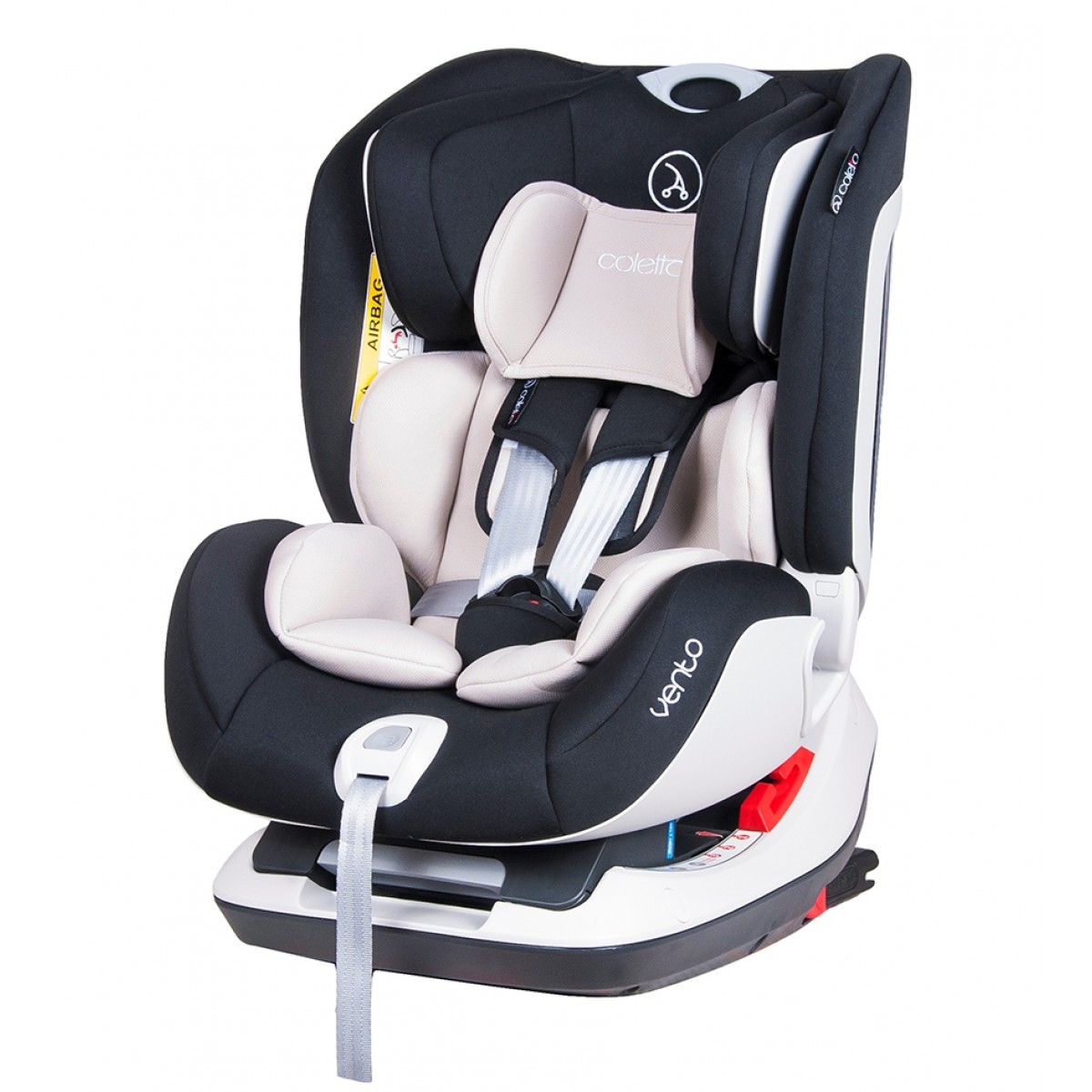 Автокресло Coletto Vento группа 0+/1/2 (0-25 кг) с системой Isofix и SPS + ремень Top Therher Черный/Серый
Автокресло Coletto Vento группа 0+/1/2 (0-25 кг) с системой Isofix и SPS + ремень Top Therher Черный/Серый
