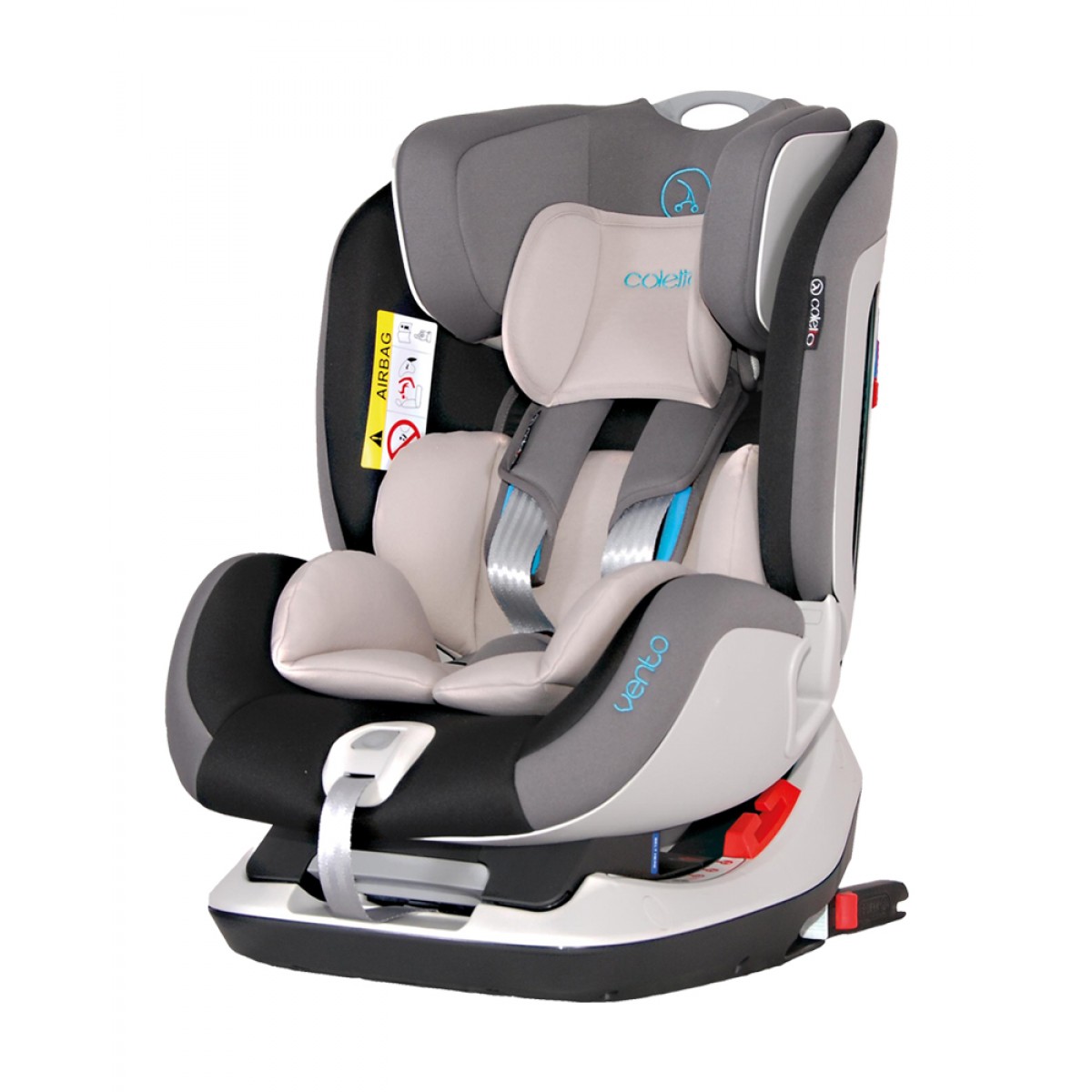 Автокресло Coletto Vento группа 0+/1/2 (0-25 кг) с системой Isofix и SPS + ремень Top Therher Серый
Автокресло Coletto Vento группа 0+/1/2 (0-25 кг) с системой Isofix и SPS + ремень Top Therher Серый