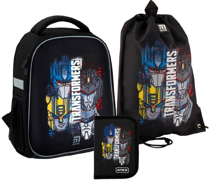 Школьный набор рюкзак + пенал + сумка для обуви Transformers 12л (SET_TF20-555S)
Школьный набор рюкзак + пенал + сумка для обуви Transformers 12л (SET_TF20-555S)