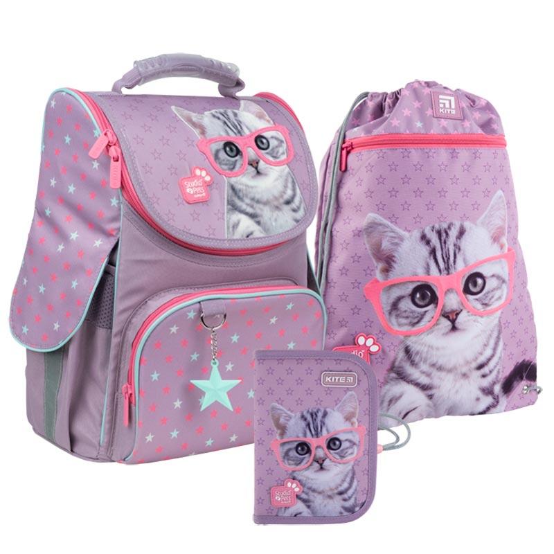 Школьный набор рюкзак + пенал + сумка Kite Studio Pets (SP21-501S) 980 г 35x25x13 см 11,5 л фиолетовый
Школьный набор рюкзак + пенал + сумка Kite Studio Pets (SP21-501S) 980 г 35x25x13 см 11,5 л фиолетовый