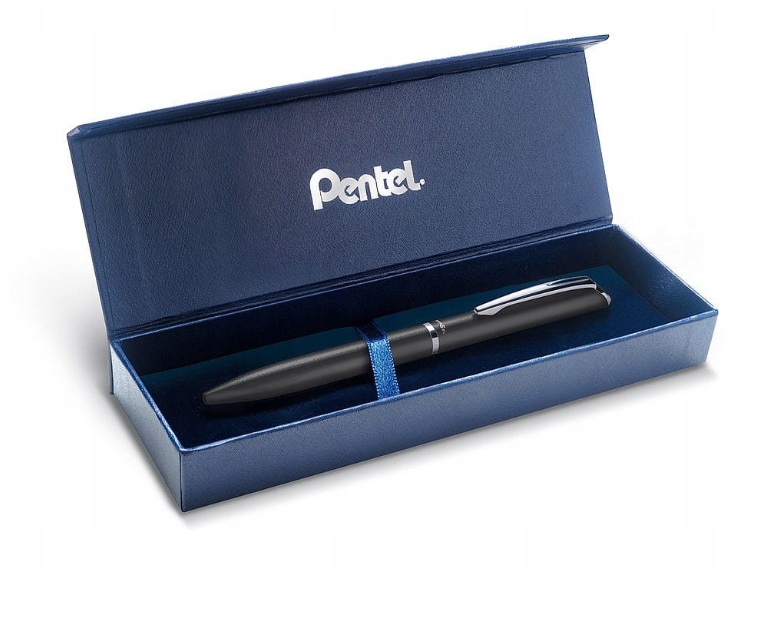 Ручка-роллер Pentel EnerGel BL2007, черный корпус, в подарочном футляре (JS3392)
Ручка-роллер Pentel EnerGel BL2007, черный корпус, в подарочном футляре (JS3392)