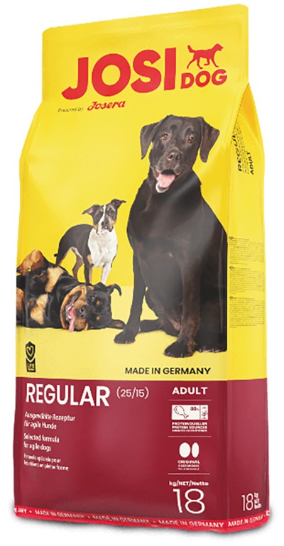 Сухой корм для взрослых собак Josi Dog Regular с мясом домашней птицы, безглютеновый 18 кг (4032254745624)
Сухой корм для взрослых собак Josi Dog Regular с мясом домашней птицы, безглютеновый 18 кг (4032254745624)