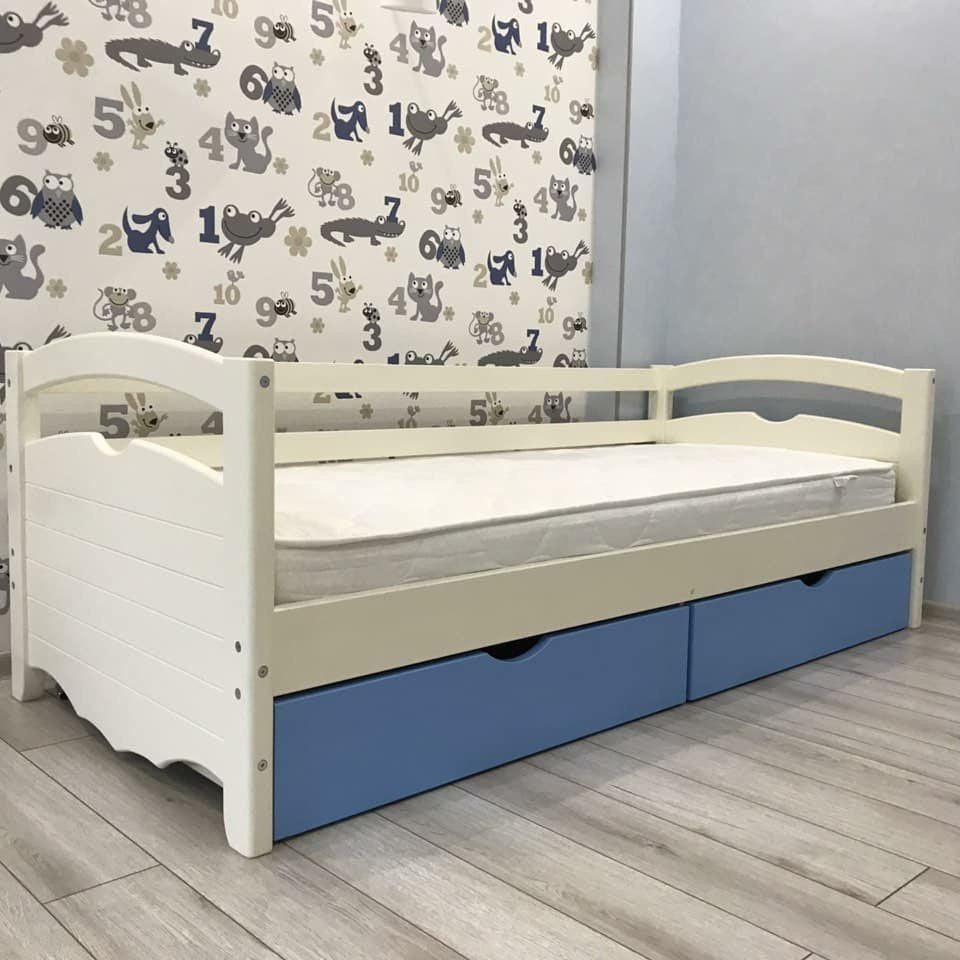 Кровать односпальная тахта RainbowDream Фирина 90х190 см кремово-голубой массив ольхи, с ящиками
Кровать односпальная тахта RainbowDream Фирина 90х190 см кремово-голубой массив ольхи, с ящиками