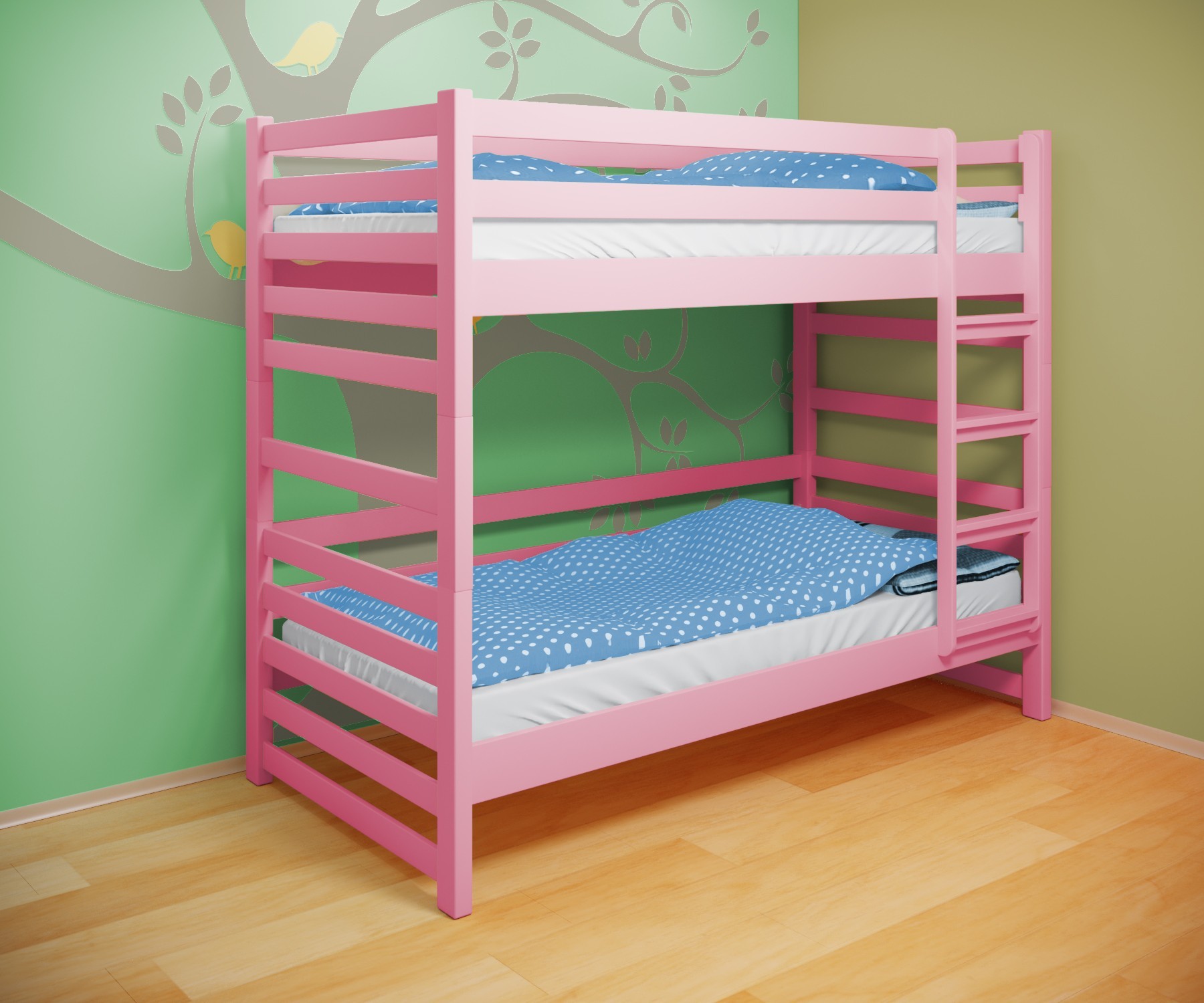Кровать двухъярусная RainbowDream Ламия 80х190 см розовый массив ольхи, без ящиков
Кровать двухъярусная RainbowDream Ламия 80х190 см розовый массив ольхи, без ящиков