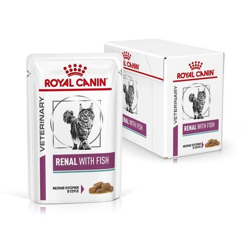 Ветеринарный влажный корм для котов Royal Canin Renal With Fish Feline 12 шт(упаковка) (40670019up)
Ветеринарный влажный корм для котов Royal Canin Renal With Fish Feline 12 шт(упаковка) (40670019up)