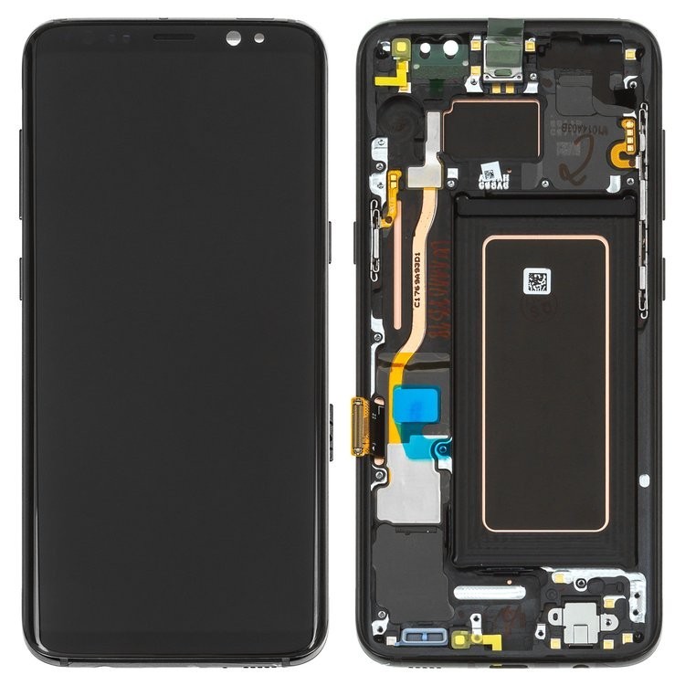Дисплей для Samsung G950F Galaxy S8 G950FD Galaxy S8 чорний із сенсорним екраном з рамкою Original сервісне опаковання midnight black GH9720457AGH9720473AGH9720629A
Дисплей для Samsung G950F Galaxy S8 G950FD Galaxy S8 чорний із сенсорним екраном з рамкою Original сервісне опаковання midnight black GH9720457AGH9720473AGH9720629A