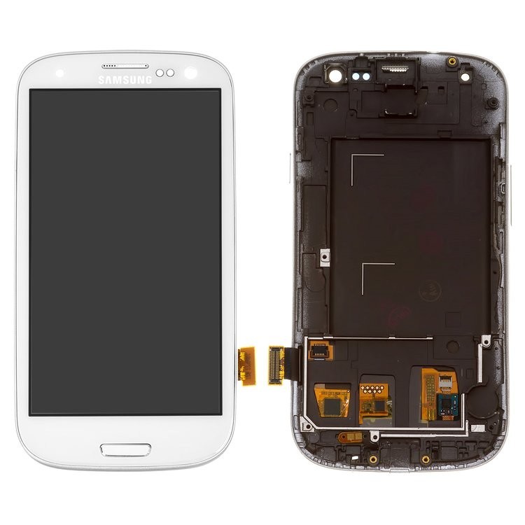 Дисплей для Samsung I747 Galaxy S3 c I9300i Galaxy S3 Duos I9301 Galaxy S3 Neo I9305 Galaxy S3 R530 білий із сенсорним екраном з рамкою з регулюванням яскравості TFT Сopy
Дисплей для Samsung I747 Galaxy S3 c I9300i Galaxy S3 Duos I9301 Galaxy S3 Neo I9305 Galaxy S3 R530 білий із сенсорним екраном з рамкою з регулюванням яскравості TFT Сopy