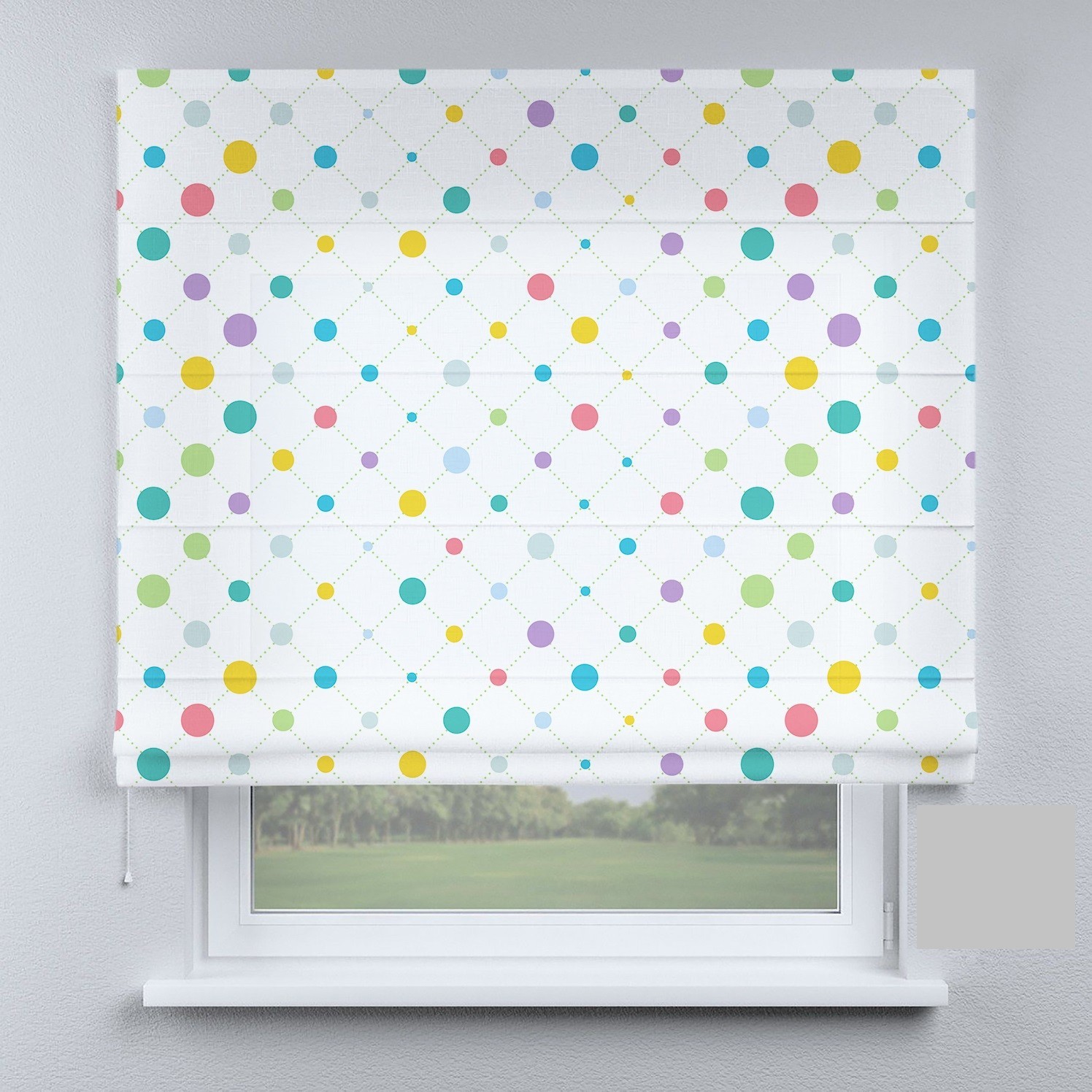 Римские шторы DECOLIV маленькие круги 80*170 см
Римские шторы DECOLIV маленькие круги 80*170 см