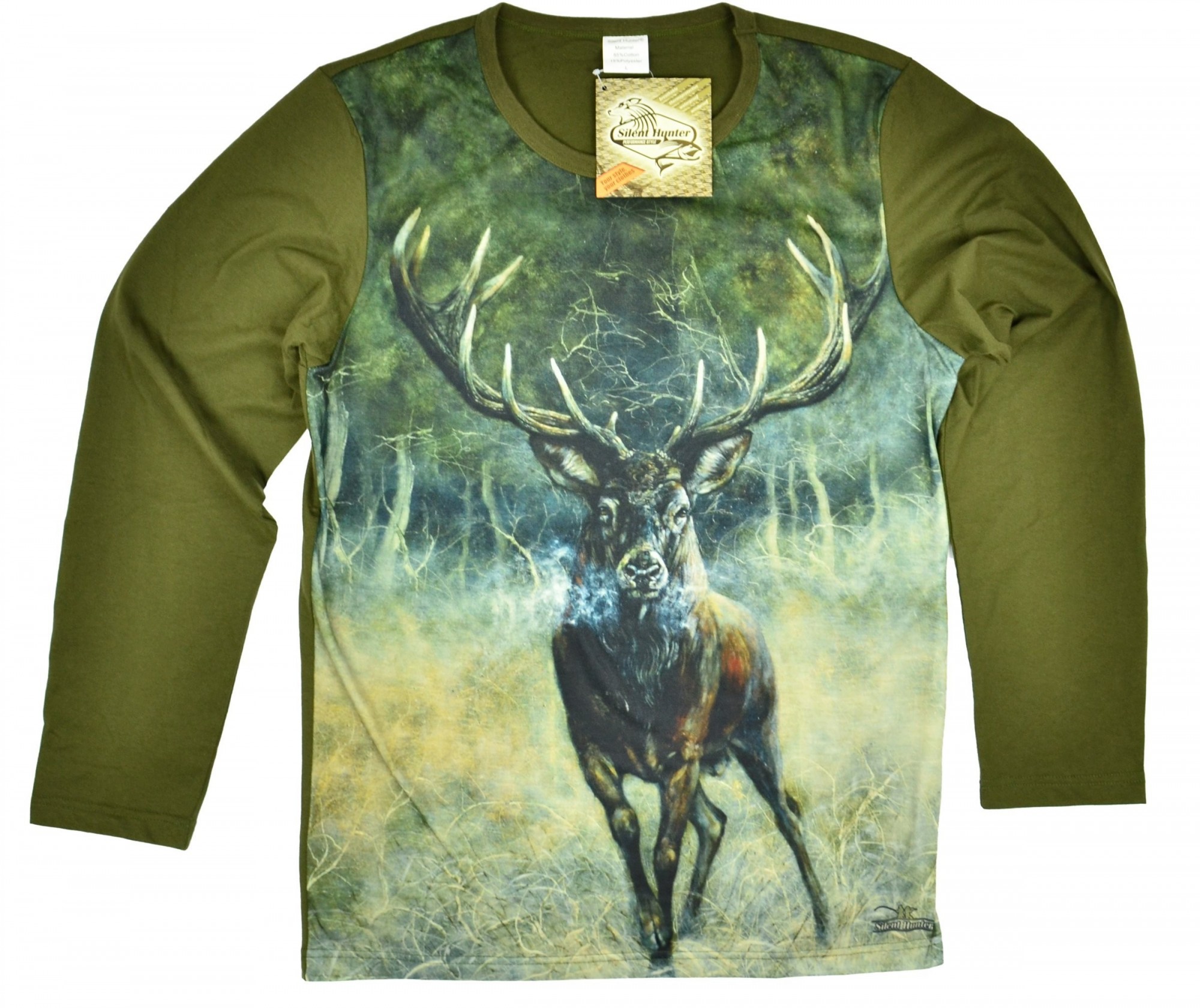 Реглан Silent Hunter Футболка с длинным рукавом DEER Green, Реглан Silent Hunter Футболка с длинным рукавом DEER XL Green
Реглан Silent Hunter Футболка с длинным рукавом DEER Green, Реглан Silent Hunter Футболка с длинным рукавом DEER XL Green