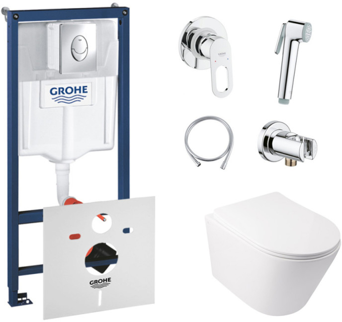 Инсталляция GROHE Rapid SL 38721001 + унитаз QTAP Swan QT16335178W с сиденьем Soft Close дюропласт + душевой гарнитур GROHE BauLoop 111042
Инсталляция GROHE Rapid SL 38721001 + унитаз QTAP Swan QT16335178W с сиденьем Soft Close дюропласт + душевой гарнитур GROHE BauLoop 111042