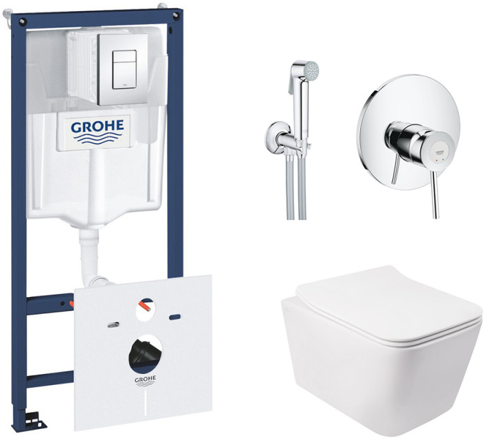 Инсталляция GROHE Rapid SL 38827000 + унитаз QTAP Crow QT05335170W с сиденьем Soft Close дюропласт + душевой гарнитур GROHE BauClassic 2904800S
Инсталляция GROHE Rapid SL 38827000 + унитаз QTAP Crow QT05335170W с сиденьем Soft Close дюропласт + душевой гарнитур GROHE BauClassic 2904800S