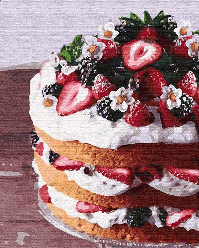 Картина для рисования по номерам Идейка Клубничный привкус 40x50 см (в обложке) (КНО5587)
Картина для рисования по номерам Идейка Клубничный привкус 40x50 см (в обложке) (КНО5587)