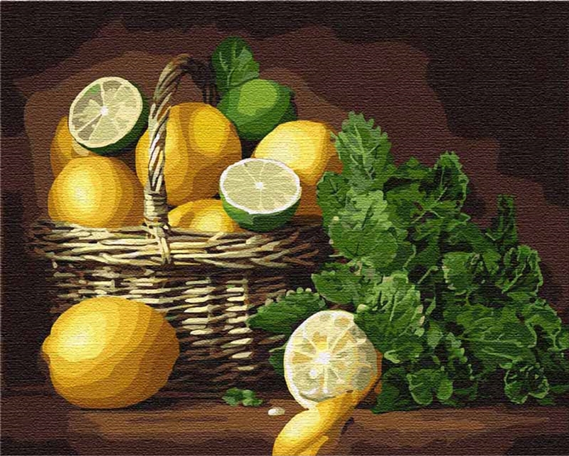 Картина для рисования по номерам Идейка Лимонное настроение 40x50 см (в коробке) (КН5589)
Картина для рисования по номерам Идейка Лимонное настроение 40x50 см (в коробке) (КН5589)
