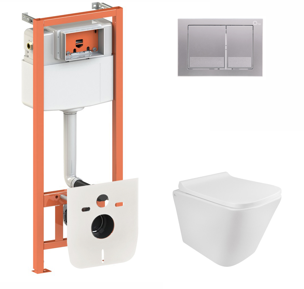 Инсталляция QTAP Nest QT0133M425 с панелью смыва QT0111M06029SAT + унитаз Tern QT1733052ERW с сиденьем Soft Close дюропласт
Инсталляция QTAP Nest QT0133M425 с панелью смыва QT0111M06029SAT + унитаз Tern QT1733052ERW с сиденьем Soft Close дюропласт