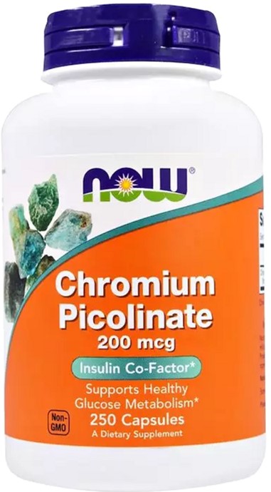 Минерал Now Foods Хром Пиколинат Chromium Picolinate 200 мкг 250 капсул (733739014221)
Минерал Now Foods Хром Пиколинат Chromium Picolinate 200 мкг 250 капсул (733739014221)
