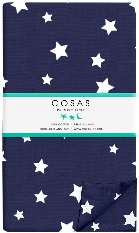 Пододеяльник Cosas StarsfallBlue 180х220
Пододеяльник Cosas StarsfallBlue 180х220
