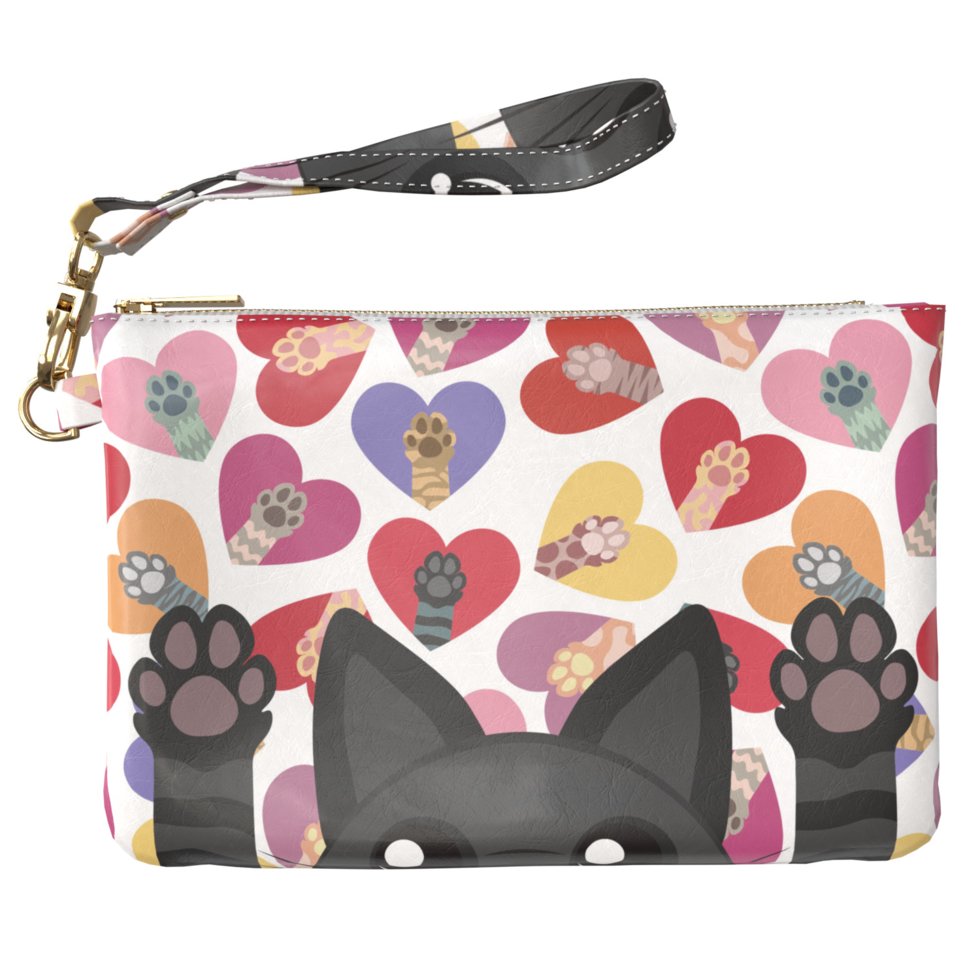 Женская косметичка, дорожная сумочка (Черный котенок) ручной роботы из эко-кожи
Женская косметичка, дорожная сумочка (Черный котенок) ручной роботы из эко-кожи