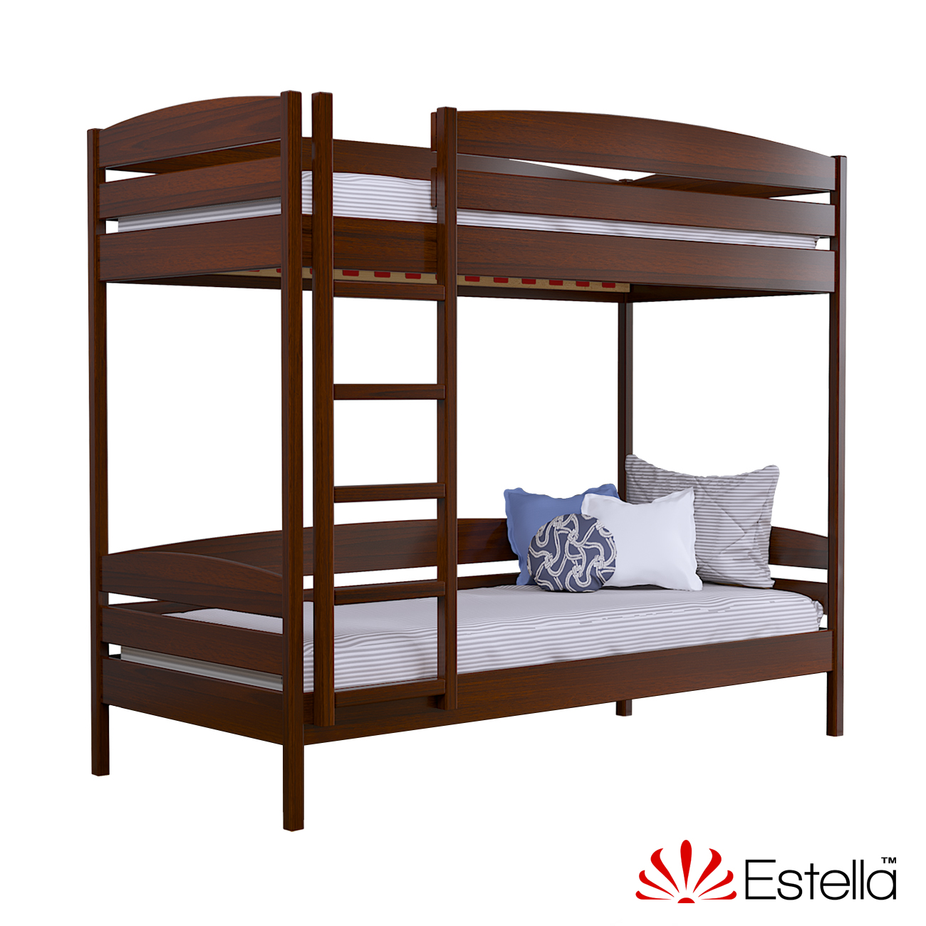 Двухъярусная кровать Дуэт Плюс без ящиков Estella 80х190 108 - каштан Масив h 181 2Л25
Двухъярусная кровать Дуэт Плюс без ящиков Estella 80х190 108 - каштан Масив h 181 2Л25