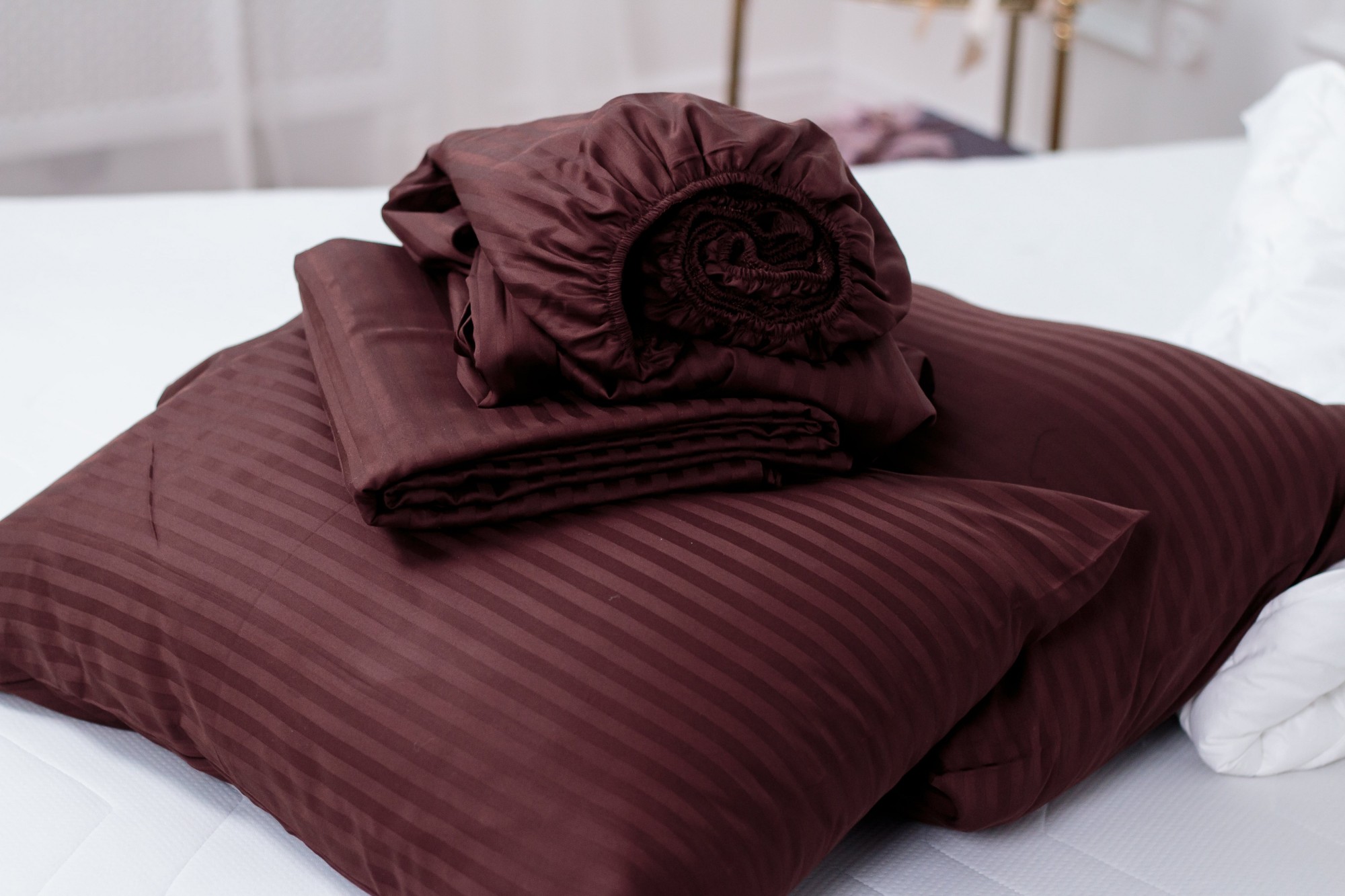 Постельное бельё Textile Hygge сатин страйп 220х240 (простынь на резинке) шоколад 573312001
Постельное бельё Textile Hygge сатин страйп 220х240 (простынь на резинке) шоколад 573312001