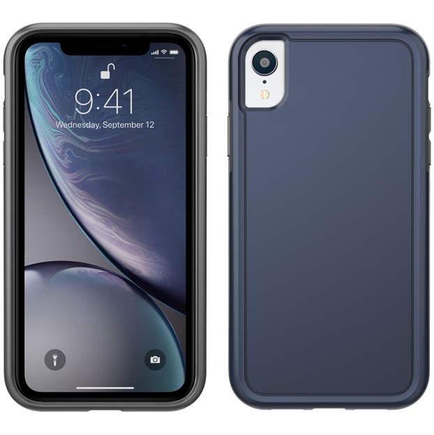 Противоударный чехол бампер Pelican Adventurer Apple Iphone Xr 6.1 Navy Blue/ Dark Grey
Противоударный чехол бампер Pelican Adventurer Apple Iphone Xr 6.1 Navy Blue/ Dark Grey