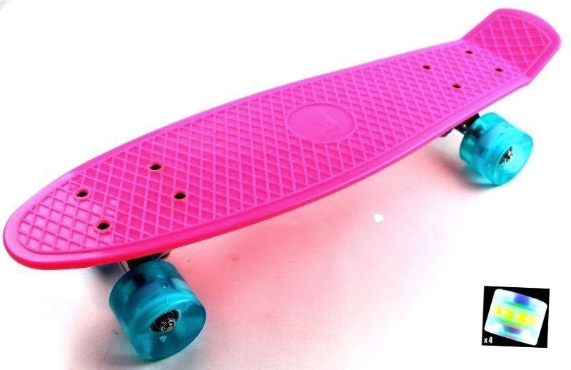 Скейтборд Пенни борд Penny Board 22" PINK Розовый Светящиеся колеса бирюзовые
Скейтборд Пенни борд Penny Board 22" PINK Розовый Светящиеся колеса бирюзовые