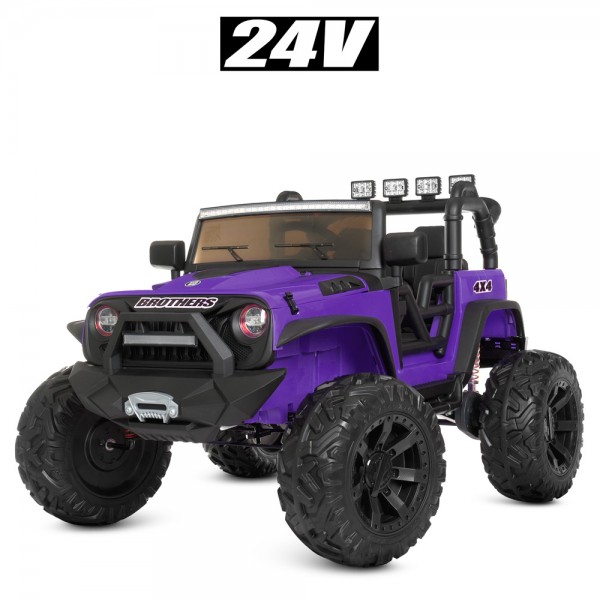 Электро-/Веломобиль Джип Bambi Racer M 4296EBLR-9(24V) Фиолетовый (BAM003264)
Электро-/Веломобиль Джип Bambi Racer M 4296EBLR-9(24V) Фиолетовый (BAM003264)