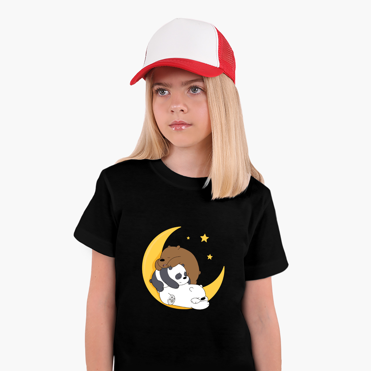 Детская футболка для девочек Вся правда о медведях (We Bare Bears) (25186-2894-8) 104-110 см Хлопок Черный
Детская футболка для девочек Вся правда о медведях (We Bare Bears) (25186-2894-8) 104-110 см Хлопок Черный