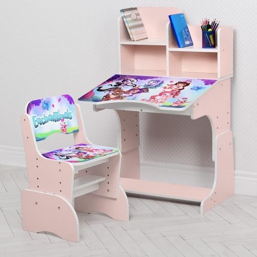 Детская парта со стульчиком W 2071-57-4 Bambi. Enchantimals розово-фиолетового цвета
Детская парта со стульчиком W 2071-57-4 Bambi. Enchantimals розово-фиолетового цвета