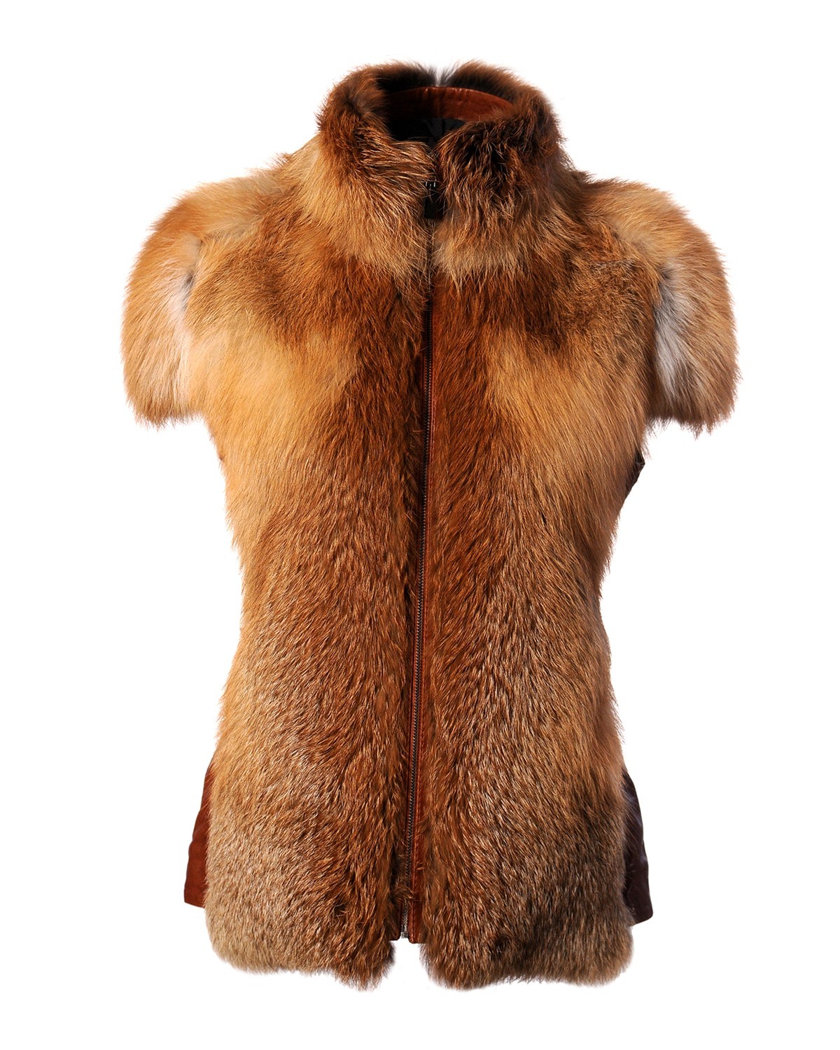 Жилетка из лисы VK с кожей рыжая (Арт. N411) 46
Жилетка из лисы VK с кожей рыжая (Арт. N411) 46