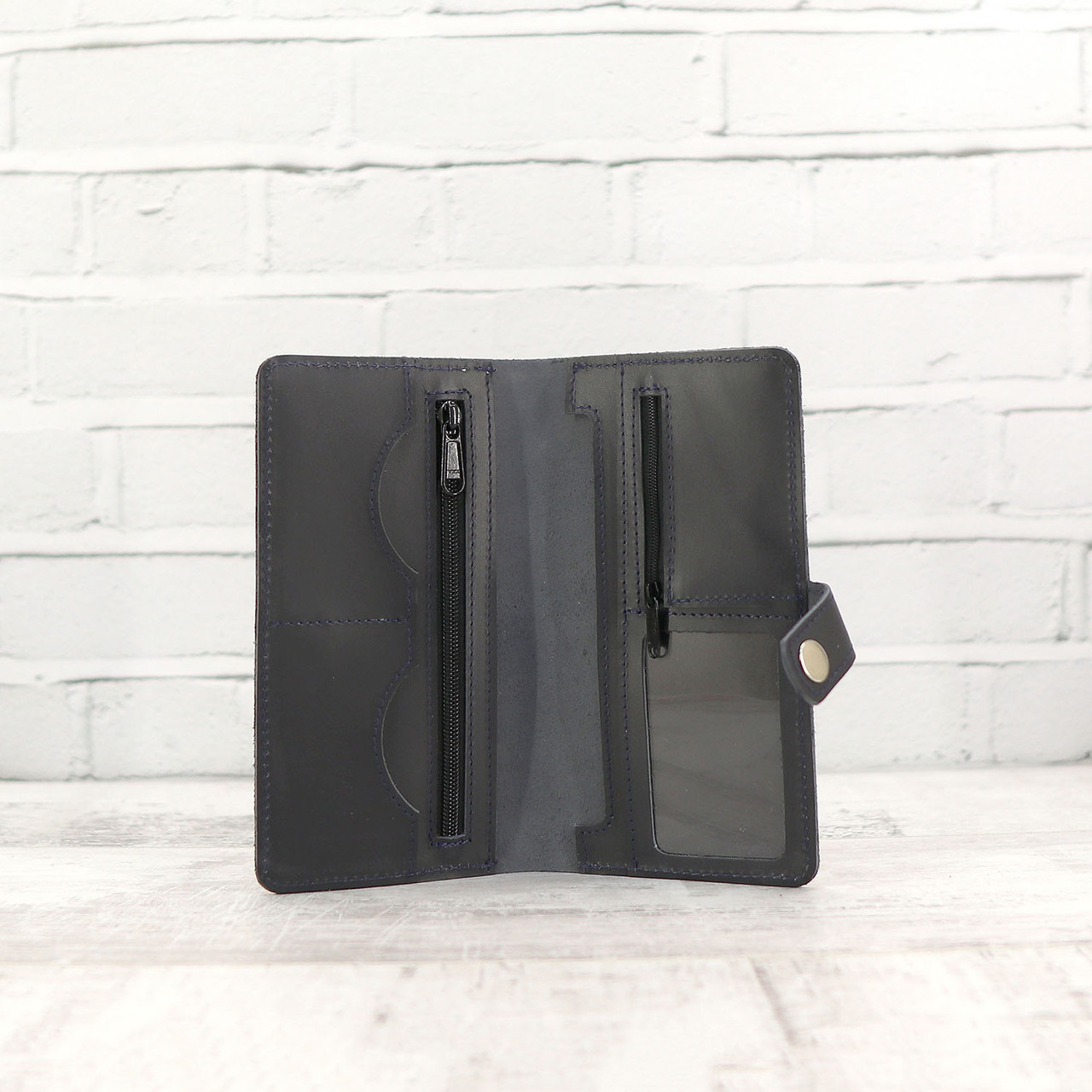 Кошелек Mihey 2zm синий из натуральной кожи kapri 1230413 
Кошелек Mihey 2zm синий из натуральной кожи kapri 1230413