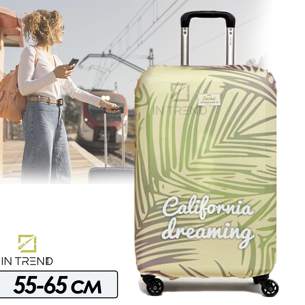 Влагозащитный чехол для чемодана 55-65 см Rocket Design Original California Dreaming на молнии, Зеленый
Влагозащитный чехол для чемодана 55-65 см Rocket Design Original California Dreaming на молнии, Зеленый