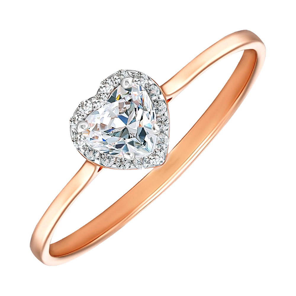 Кольцо из красного золота с кристаллами Swarovski и родированием 000138784 18.5 размера
Кольцо из красного золота с кристаллами Swarovski и родированием 000138784 18.5 размера