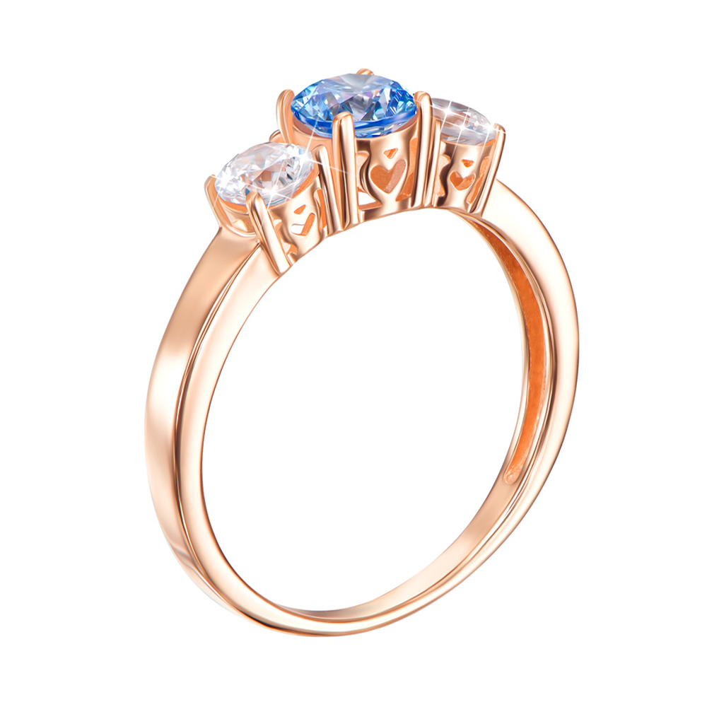 Кольцо из красного золота с кристаллами Swarovski 000138698 17.5 размера
Кольцо из красного золота с кристаллами Swarovski 000138698 17.5 размера