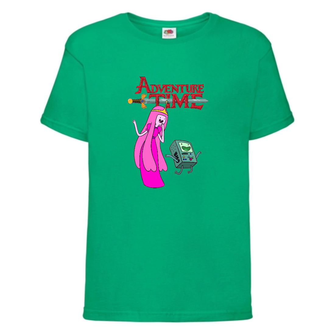 Футболка детская Время Приключений 0025 (Adventure Time) зеленая (ADT grn 0025) 128 см 
Футболка детская Время Приключений 0025 (Adventure Time) зеленая (ADT grn 0025) 128 см