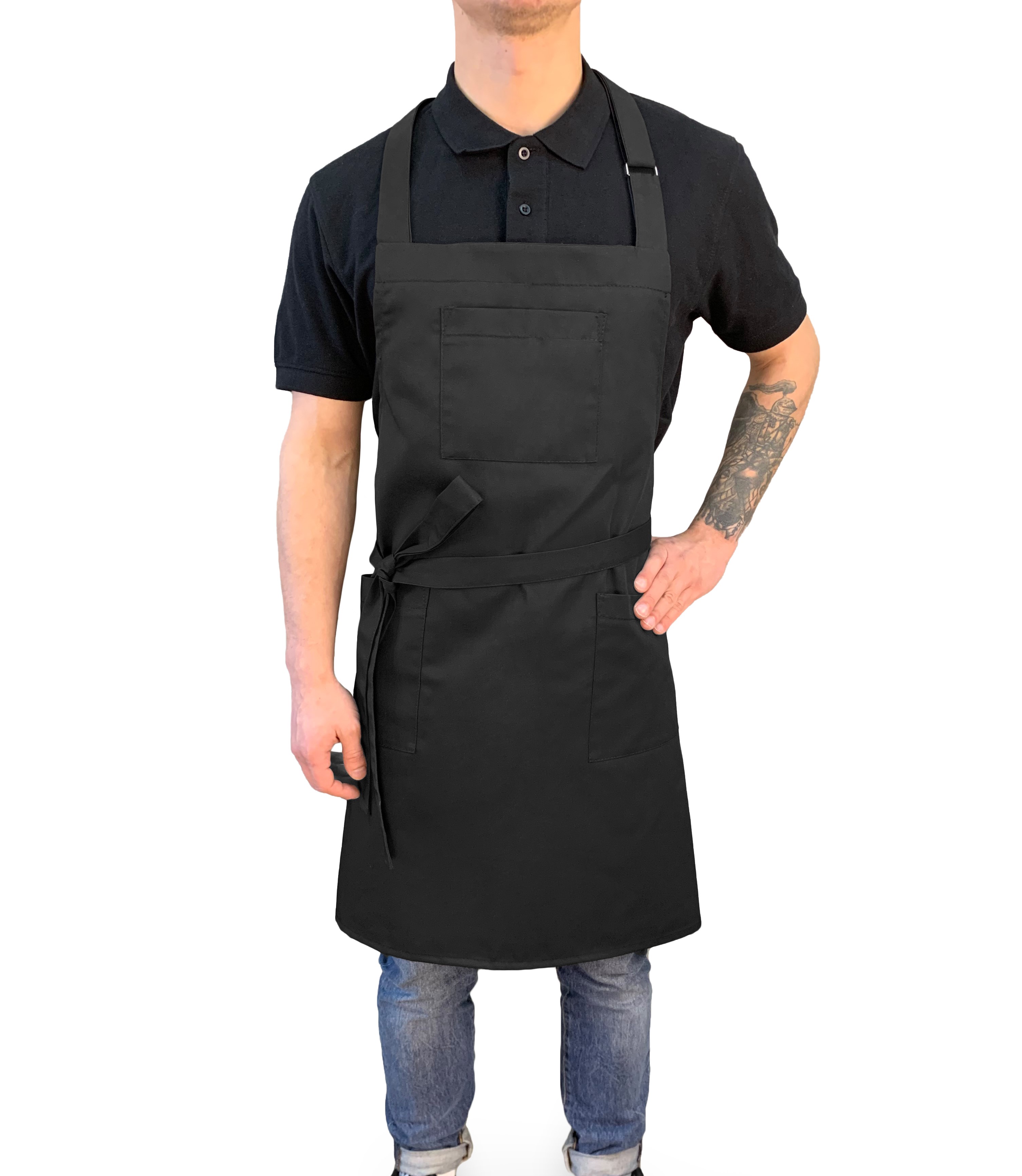 Фартук с нагрудником для бариста, официанта, для кафе и ресторана EVA Trade
Фартук с нагрудником для бариста, официанта, для кафе и ресторана EVA Trade