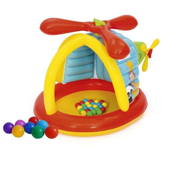 Игровой центр c шариками Bestway Вертолет Fisher Price, 155x102x91 см (93538)
Игровой центр c шариками Bestway Вертолет Fisher Price, 155x102x91 см (93538)